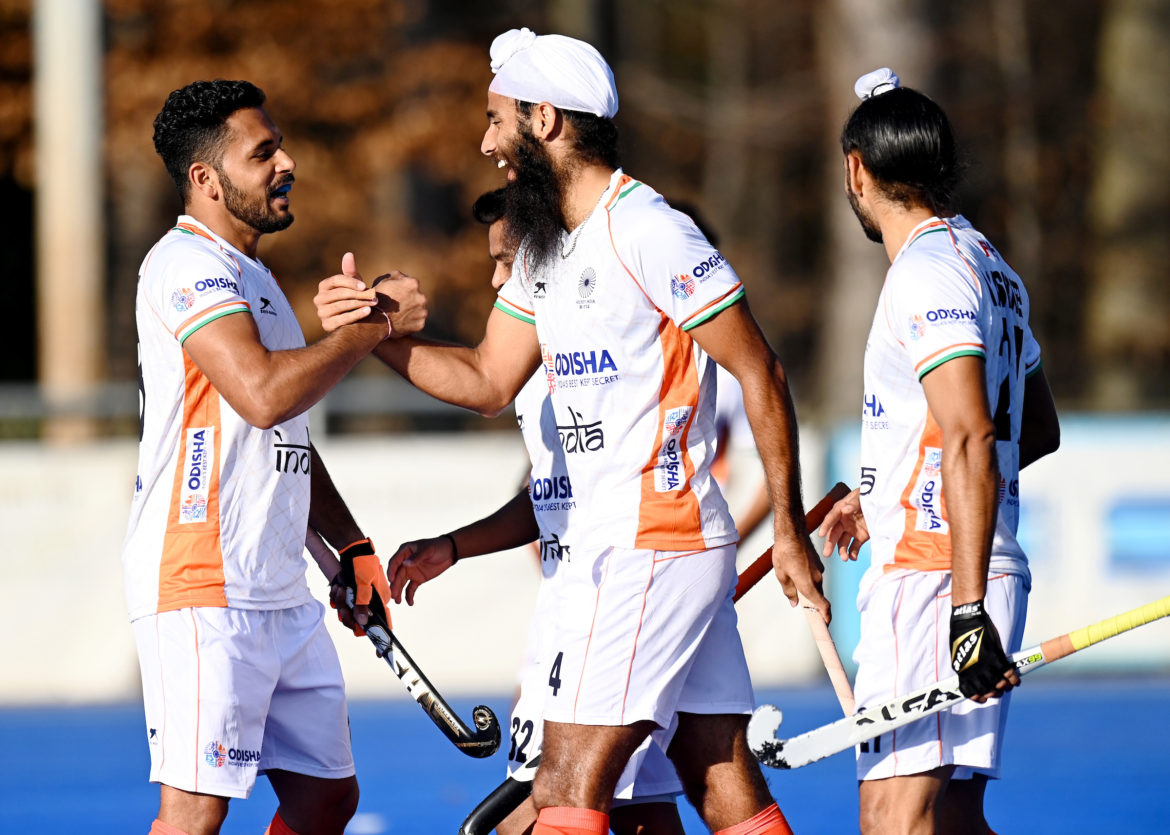 India and Germany in 1-1 draw